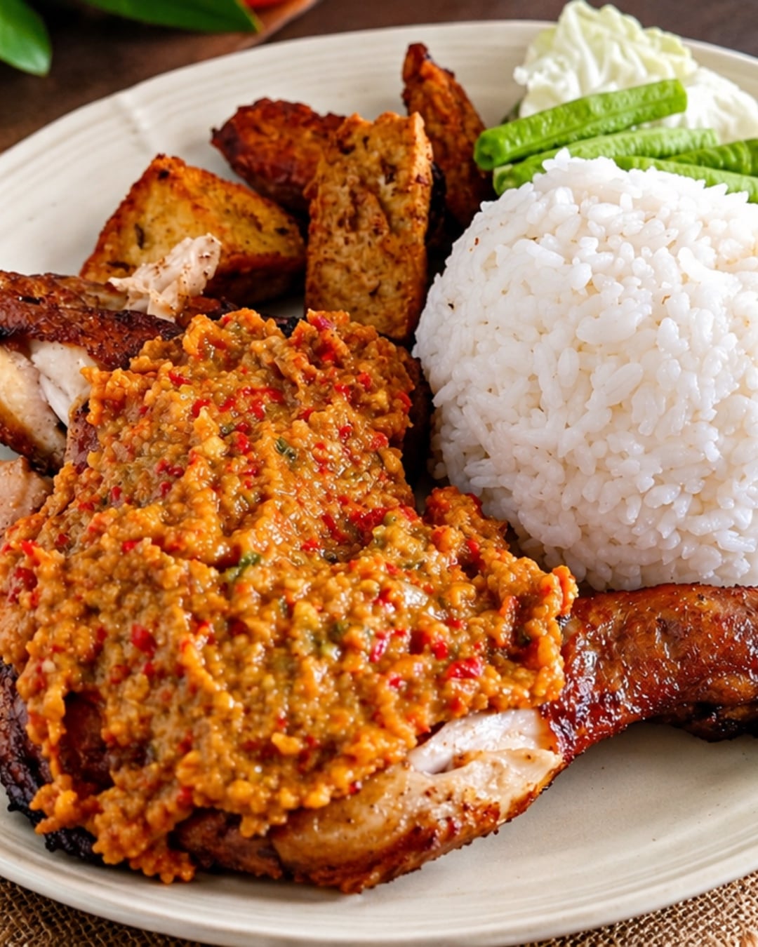 ayam gepuk pak gembus
