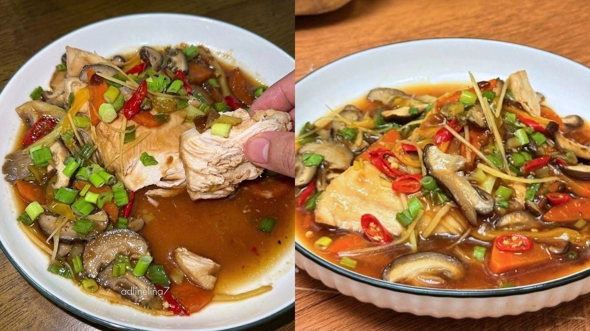 Campur Semua Dalam Mangkuk & Kukus! Resipi Ayam Halia Ini Mudah, Juicy & Penuh Rasa