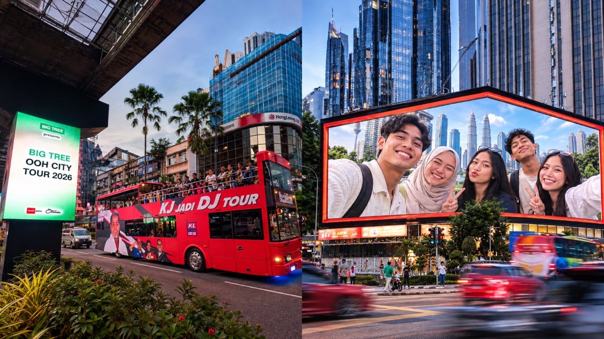 Pernah Bayangkan Wajah Anda Muncul Di Skrin Gergasi Kuala Lumpur? Big Tree Jadikannya Realiti!