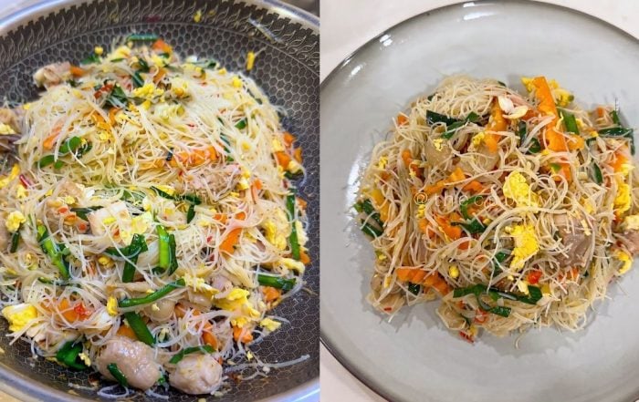 bihun goreng kampung putih