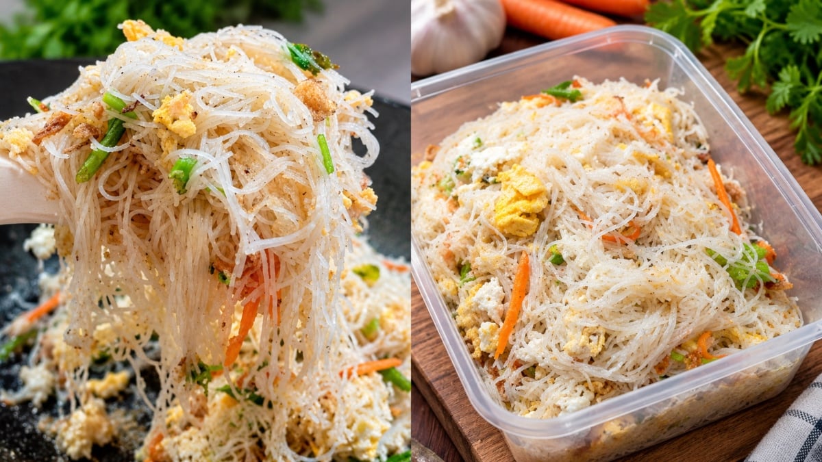 Bihun Putih Goreng Cara Mudah, Letak Lada Putih Rupanya Buat Aroma Makin Wangi Menyelerakan