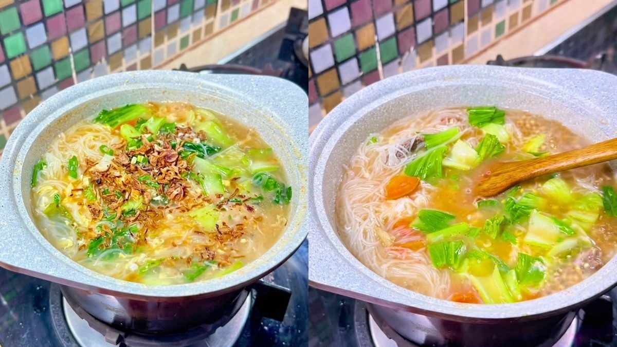 Resipi Bihun Sup Tumis Kuah Berempah & Pedas, Kalau Pagi Hujan Memang ‘Ngam’ Makan!