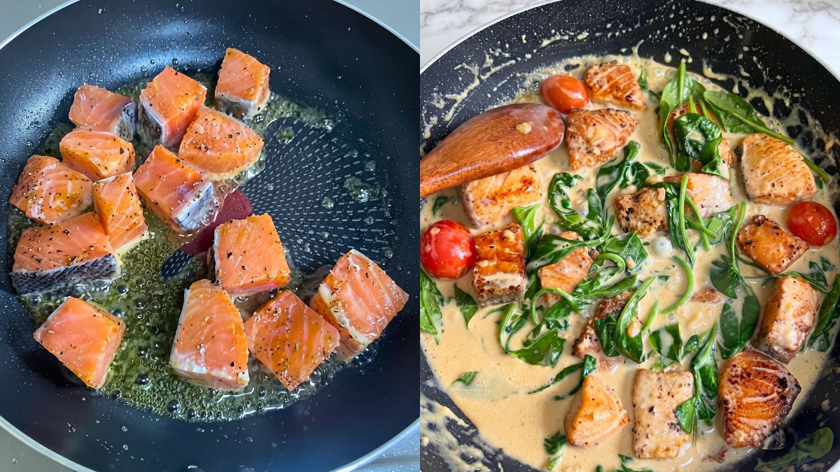 Penat Seharian Tapi Teringin Makan Berat? Resipi Buttermilk Salmon Berkrim Ini ‘Perfect’ Untuk Dicuba!