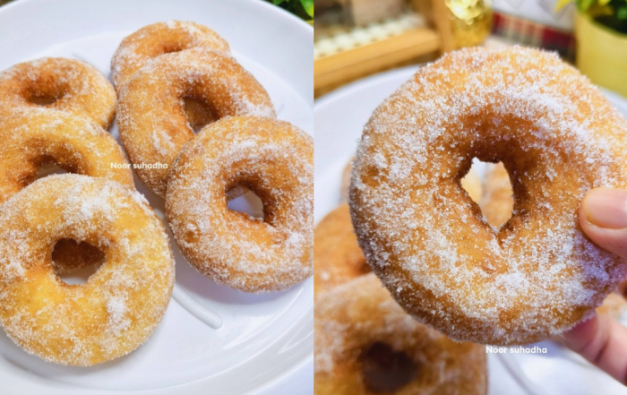 cara buat donat kampung