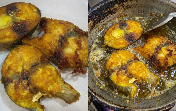 ikan tongkol goreng