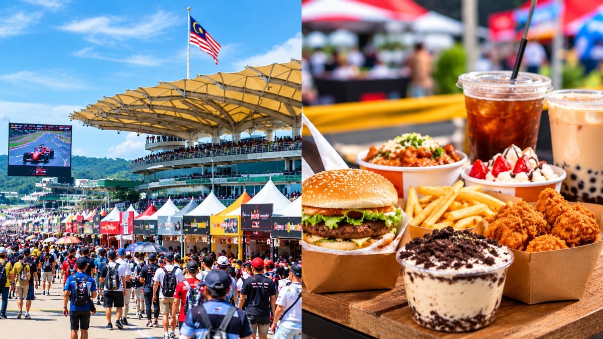 Dessert Cecah RM35? Netizen Terkejut Tengok Senarai Harga Makanan Di F1 Malaysia, Ini 11 Vendor Ada!