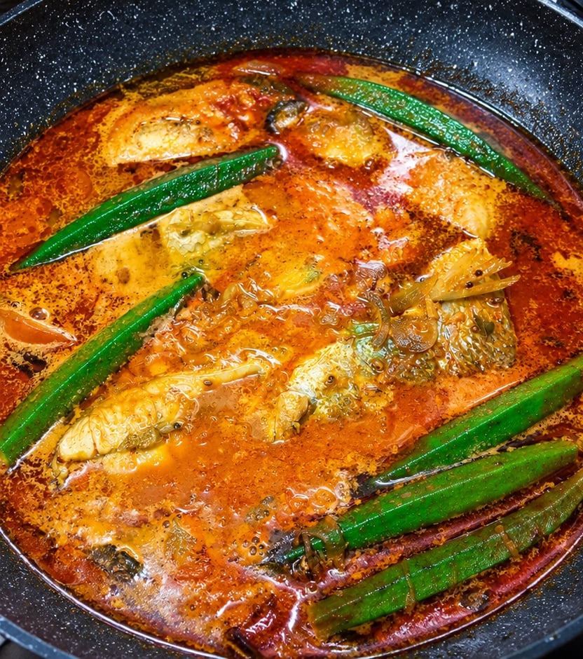 ikan masak kari