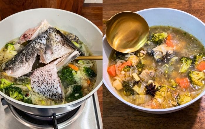 ikan siakap masak sup