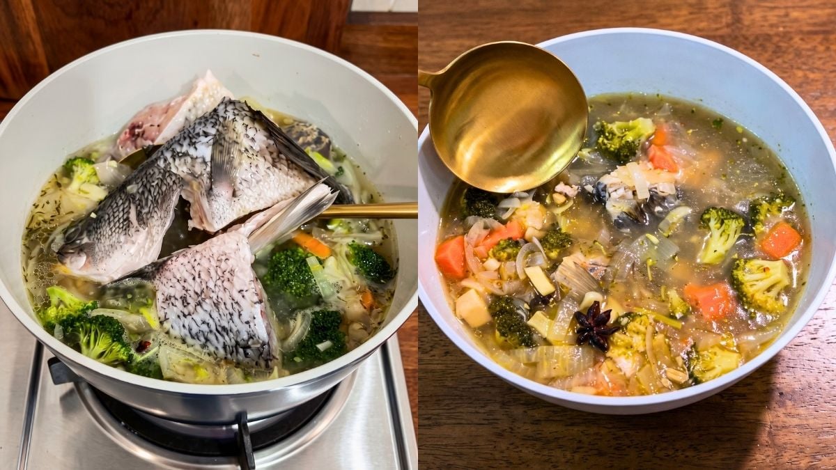 Cuaca Tak Menentu? Cuba Ikan Siakap Masak Sup, Rasa Ringan & Sedap Memang Hirup Sampai Licin!