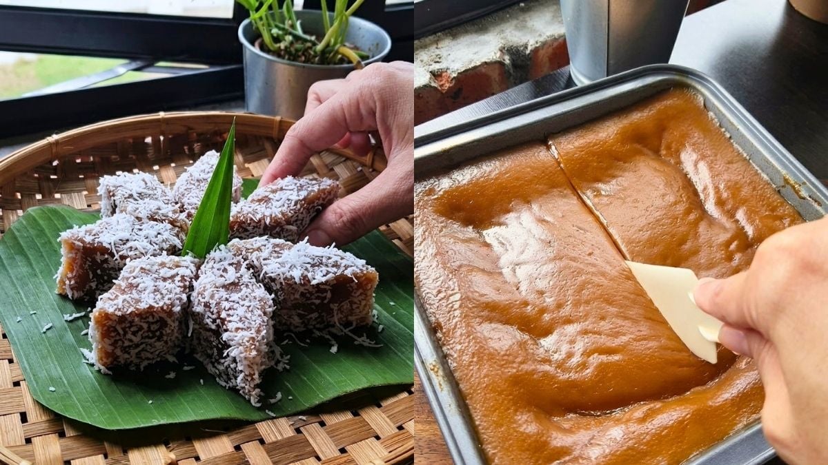 Resipi Kaswi Gula Melaka Yang Lembut Dan Kenyal, Penggemar Kuih Tradisional Wajib Cuba!