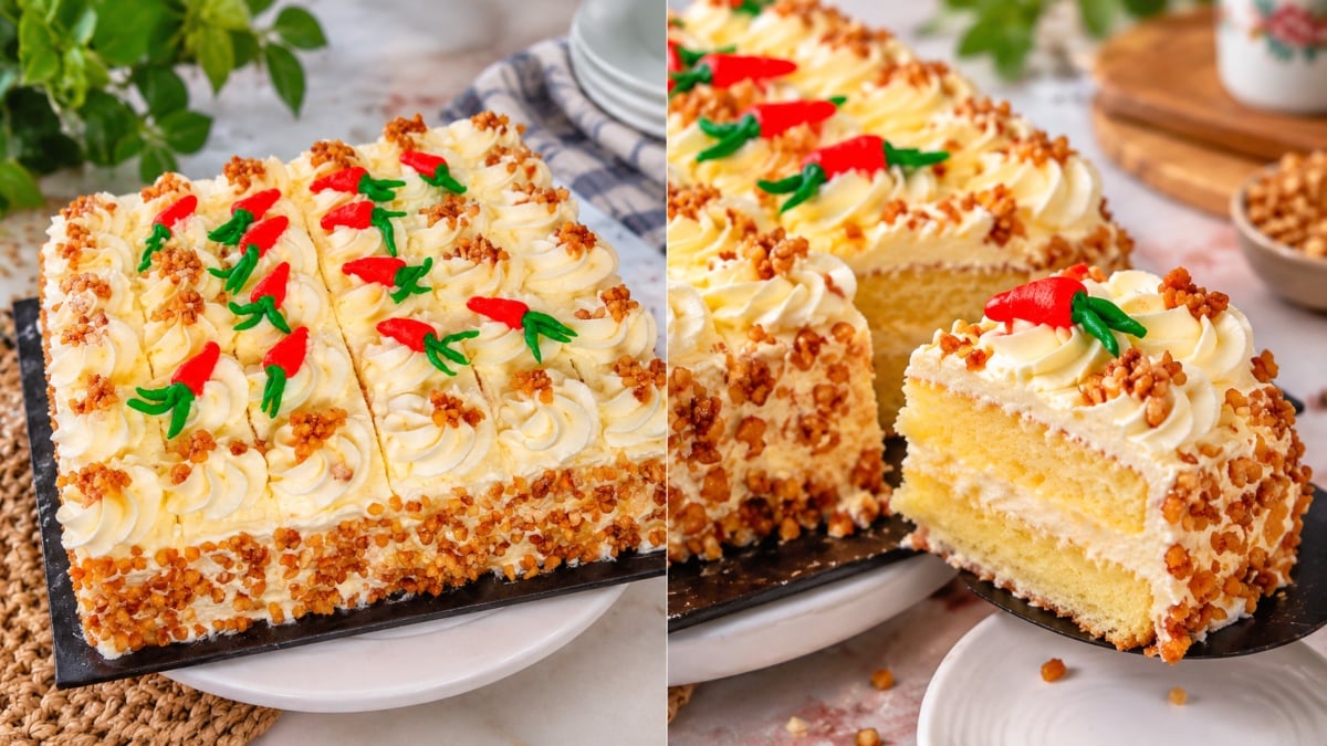 Kek Carrot Cream Cheese Ini Pernah Dijual RM60, Ramai Kata Harga Patut Lebih Tinggi