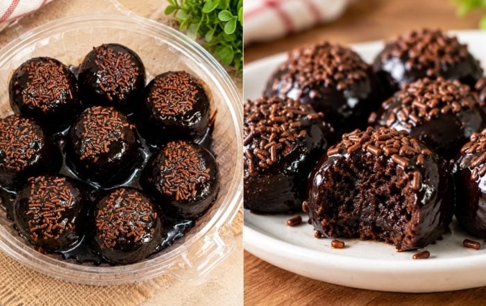 kek coklat moist mudah