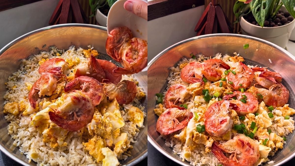 Resipi Nasi Goreng Udang Selambak, Lagi Padu Bila Makan Dengan Dua Penambah Rasa INI!