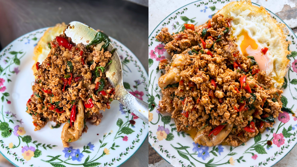 Resipi Pad Kra Pao Ayam Thai Ala Kedai Tomyam, Guna Bahan Ringkas Pun Jadi Sedap!
