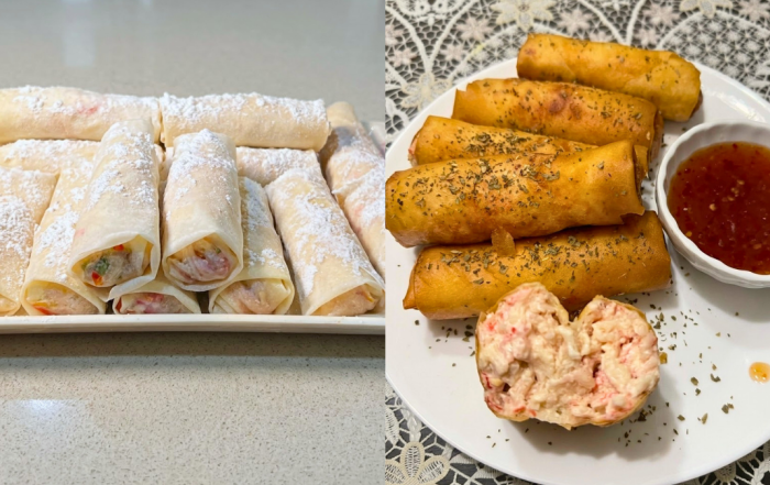 popia ketam cheese