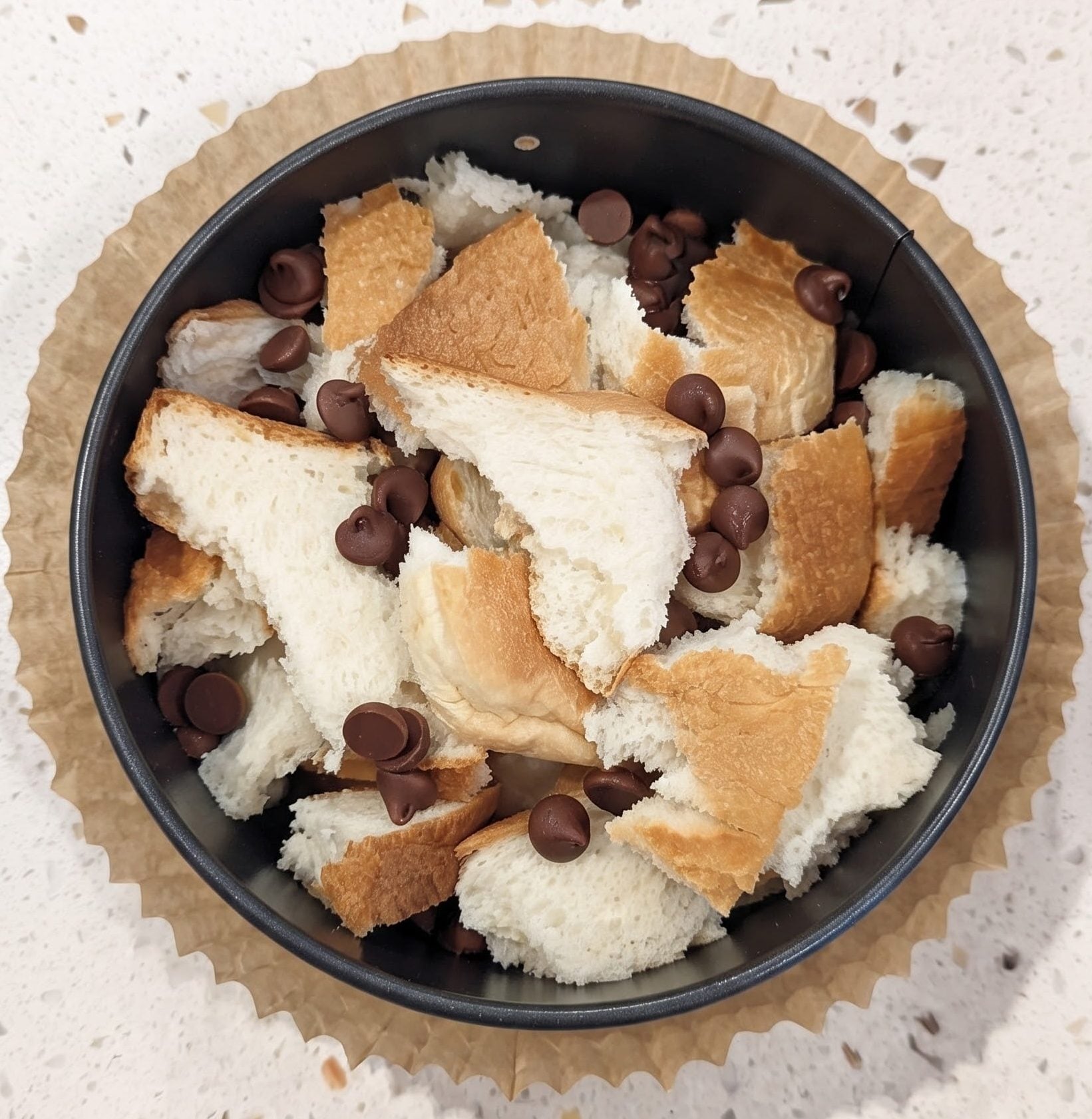 puding roti coklat
