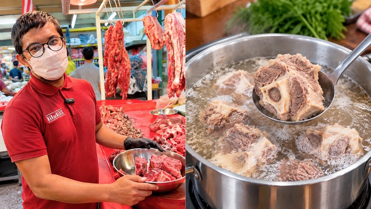 Rebus Tulang Cepat Empuk, Lelaki Ini Kongsi Teknik Mudah Guna Periuk Biasa Je Di Rumah!