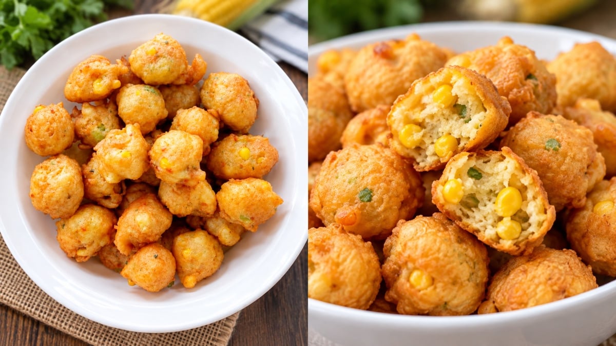 Resepi Cucur Jagung Sedap Rangup Di Luar Lembut Di Dalam, Ini Rahsia Adunannya!