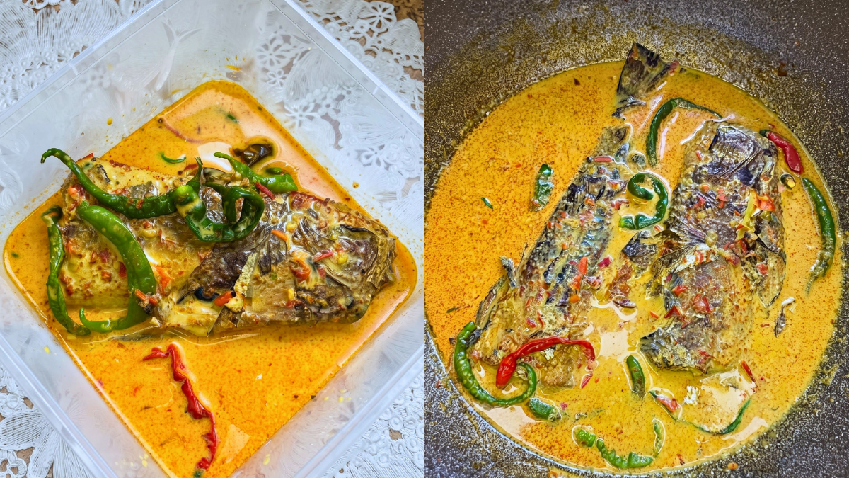 Resepi Ikan Parang Salai Masak Lemak Cili Api Kuah Santan Pekat, Menu Kampung Nombor ‘Syatu’ !