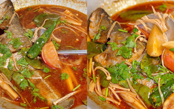 resepi ikan siakap tomyam