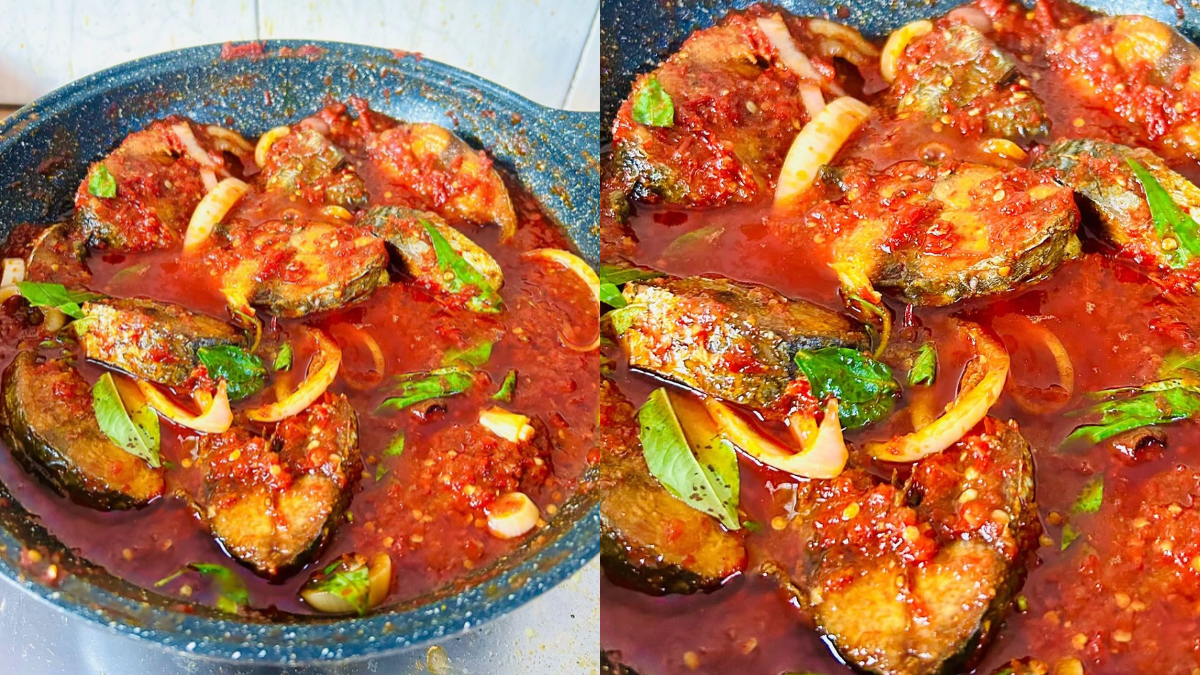 Resipi Sambal Ikan Tongkol Yang Menggoda Selera, Tambah Daun Kesum Terus Naik Aroma!
