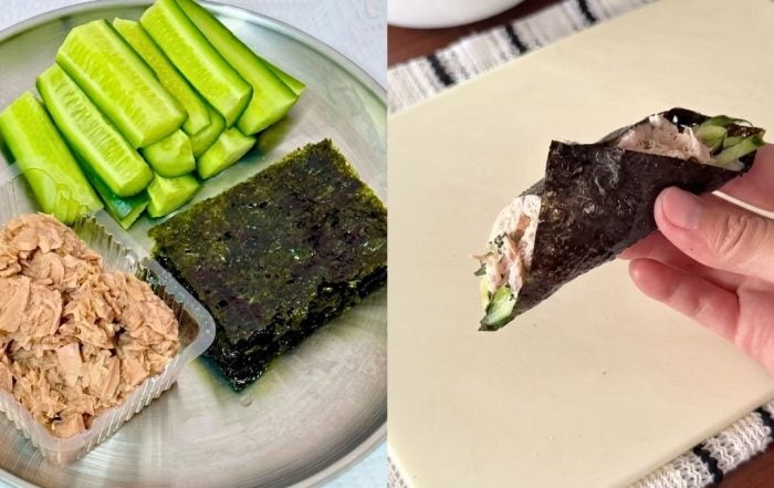 resepi kimbap tuna