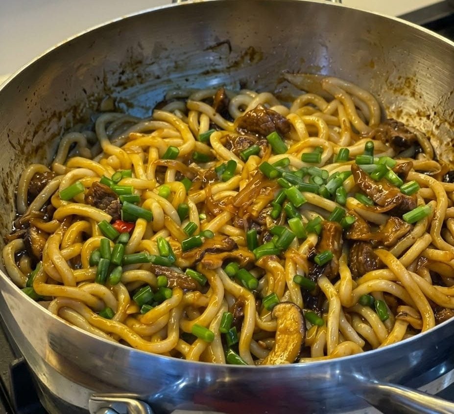 resepi mee udon goreng