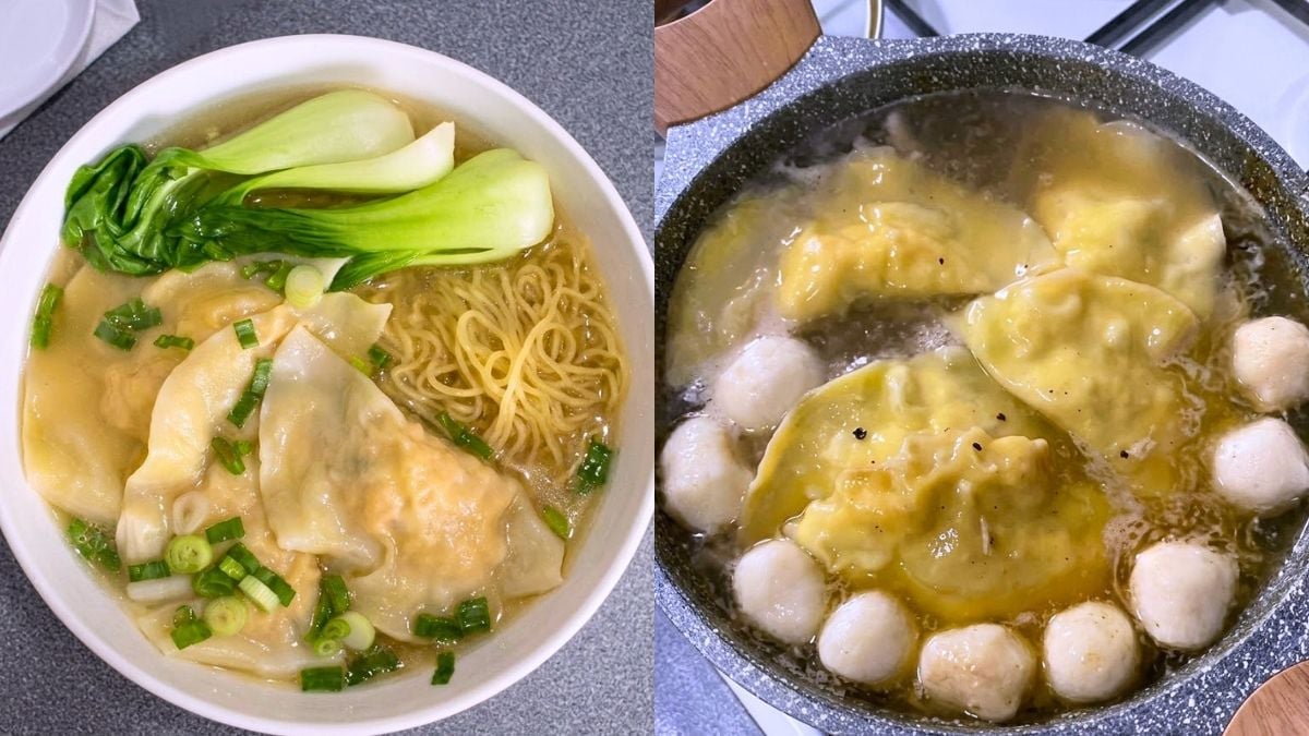 Resepi Mi Wantan Sup, Gabungan Kaki Ayam & Isi Udang Rupanya Buat Lagi ‘Kick’!