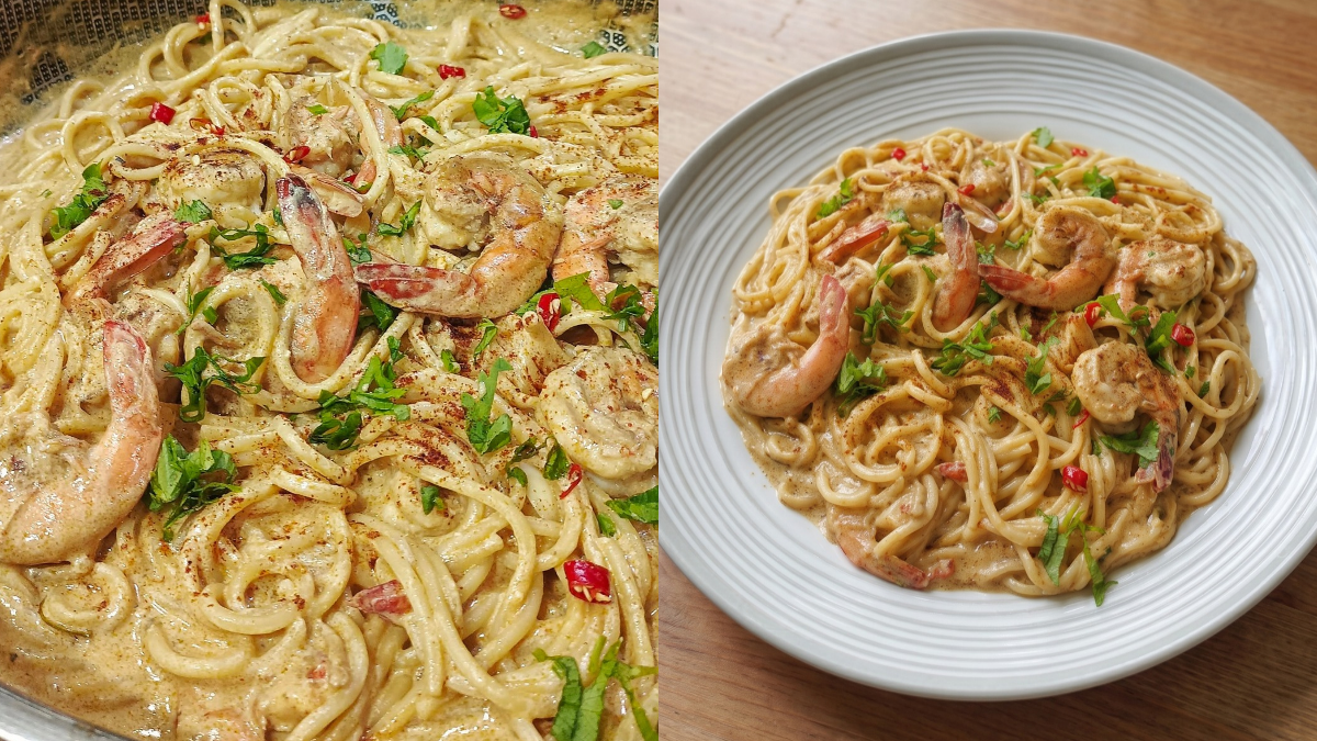 Resipi Pasta Tomyam Creamy, Diolah Ikut Tekak Melayu Yang ‘Confirm’ Tak Muak Bila Makan!