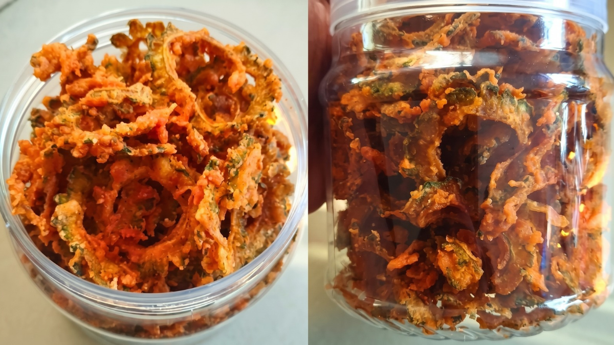 Petua Peria Goreng Kekal Rangup & Tak Cepat Lemau, Sedap Ratah Sebagai Kudapan!