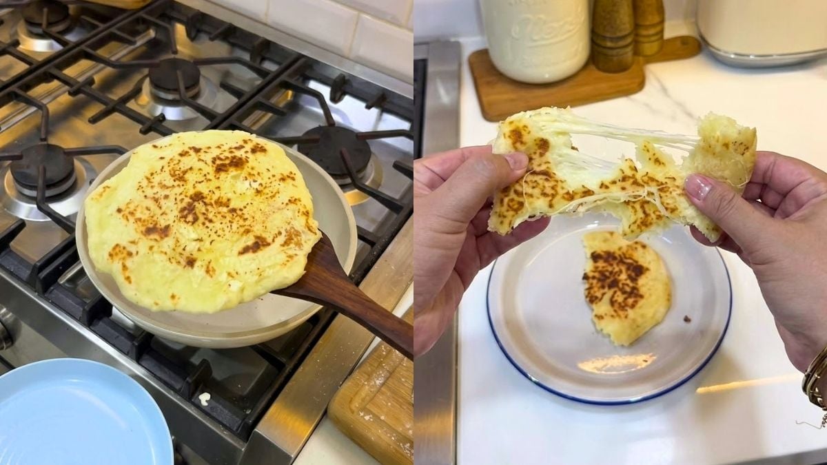 Roti Nan Cheese Homemade Guna 6 Bahan, Luar Sedikit Garing Dan Dalam Lembut Berkeju!