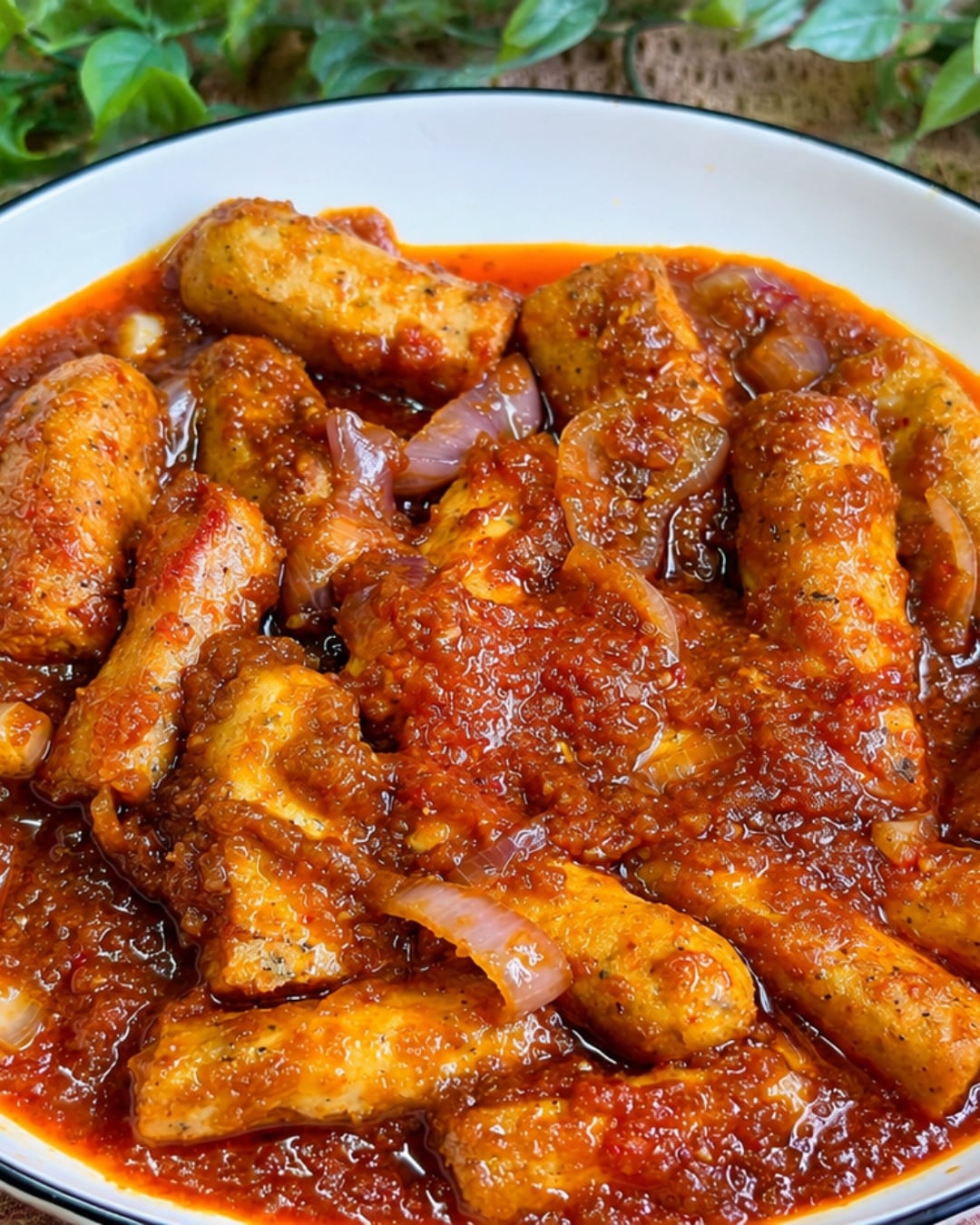 resepi sosej masak sambal
