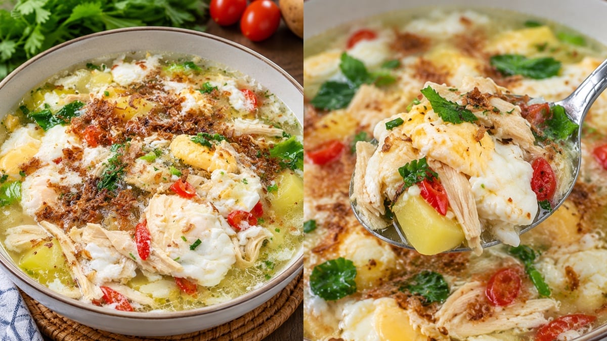 Resepi Sup Telur Kentang Simple, Tumis & Hirup Panas-Panas Memang Nikmat!