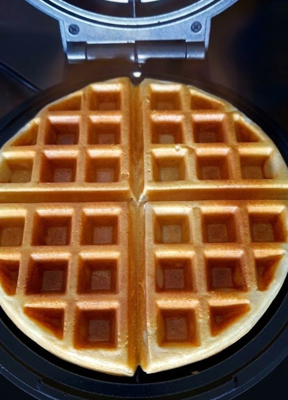 resepi waffle mudah