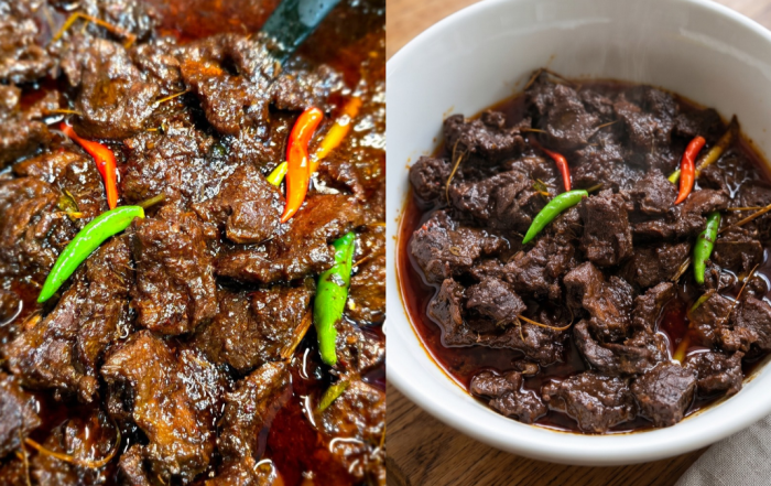 daging masak hitam berempah