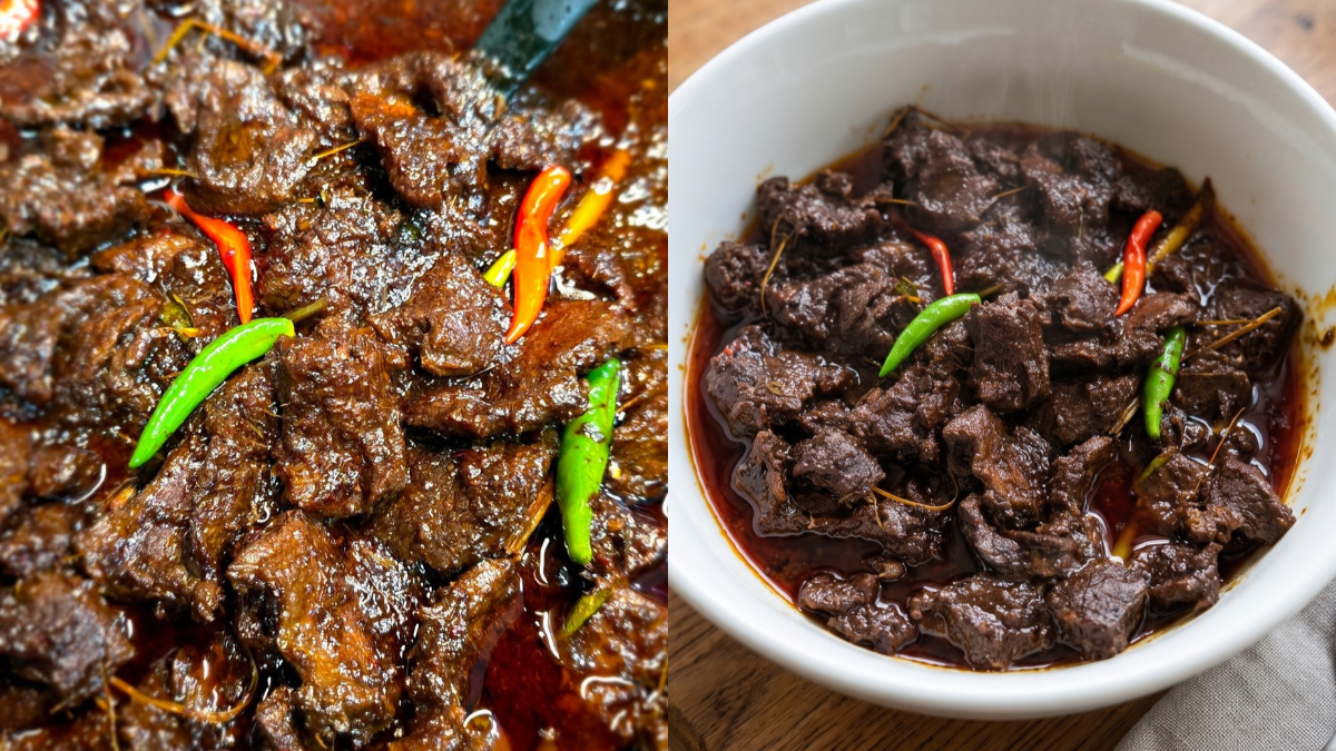Resipi Daging Masak Hitam Berempah, Perap Dengan Rempah Sangai Barulah Lagi Wangi!