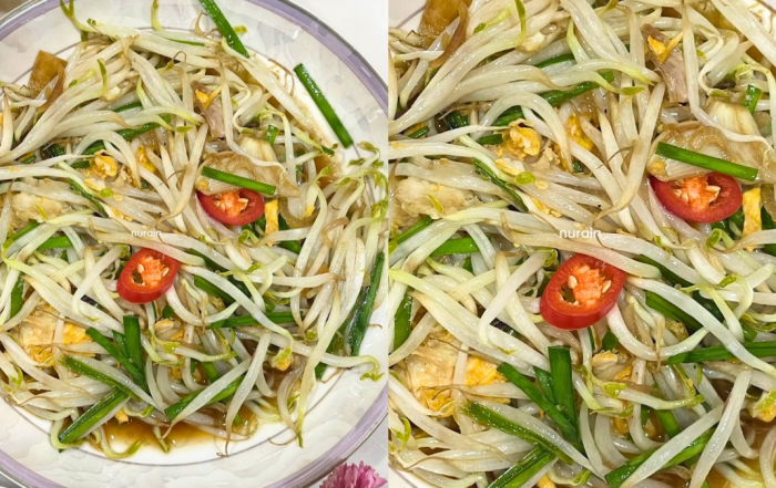 resepi sayur tauge