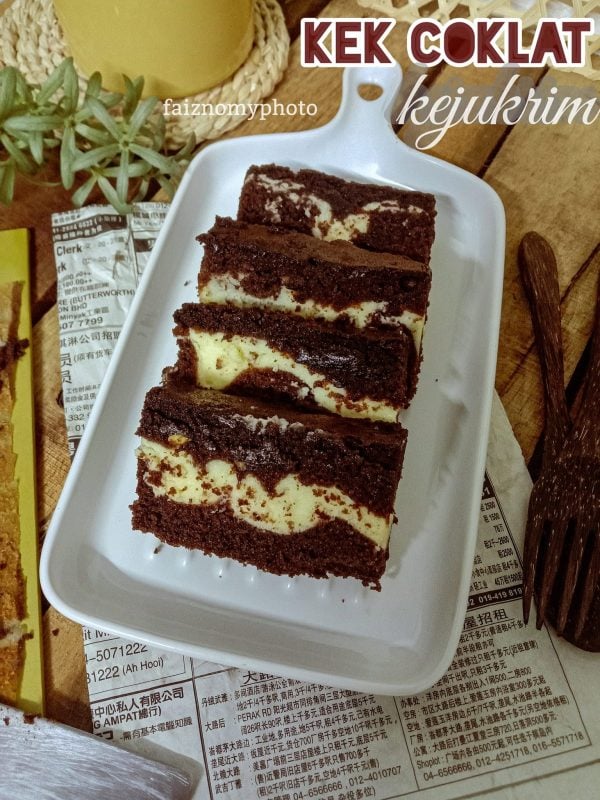kek coklat lapis