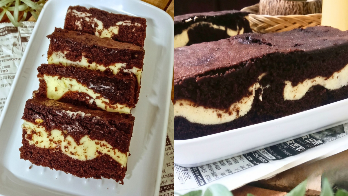 Cara Buat Kek Coklat Cream Cheese, Bila Potong Terus Nampak Lapisan Cantik!