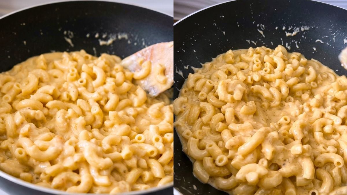 Tak Guna Susu Pun Boleh Jadi Creamy! Resipi Mac & Cheese Ini Guna Air Kelapa Parut, Unik!