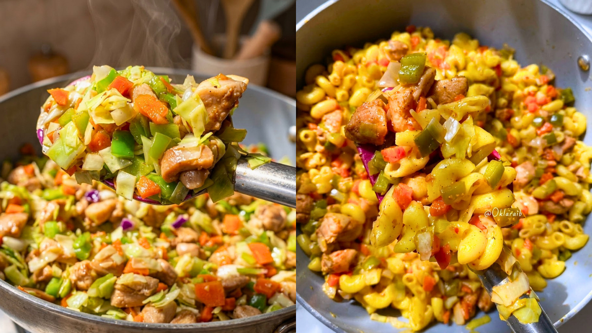 Bosan Sarapan Roti? Cuba Makaroni Goreng Ayam Ini, Pedas-Pedas Manja Buat Nak Repeat!