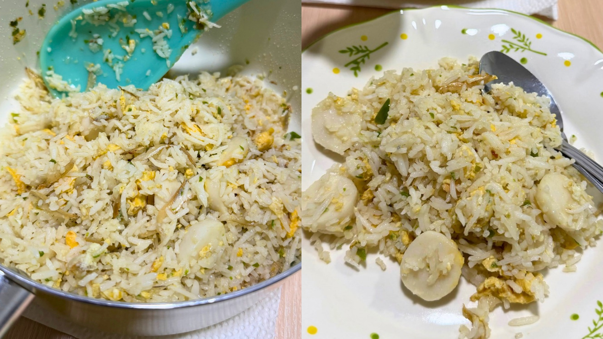Suami Kongsi Resipi Nasi Goreng Isteri Paling Sedap Di Dunia, Sampai Bagi Rating 10000000/10!