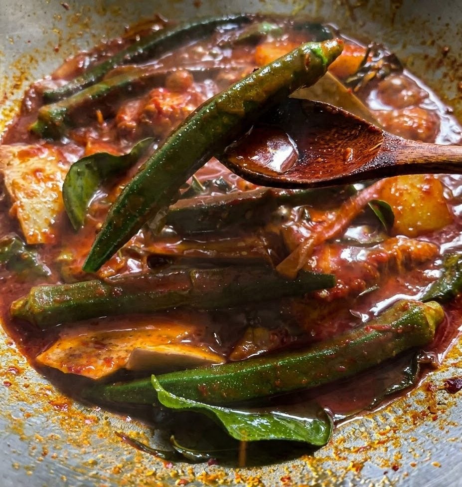 resipi pari asam pedas