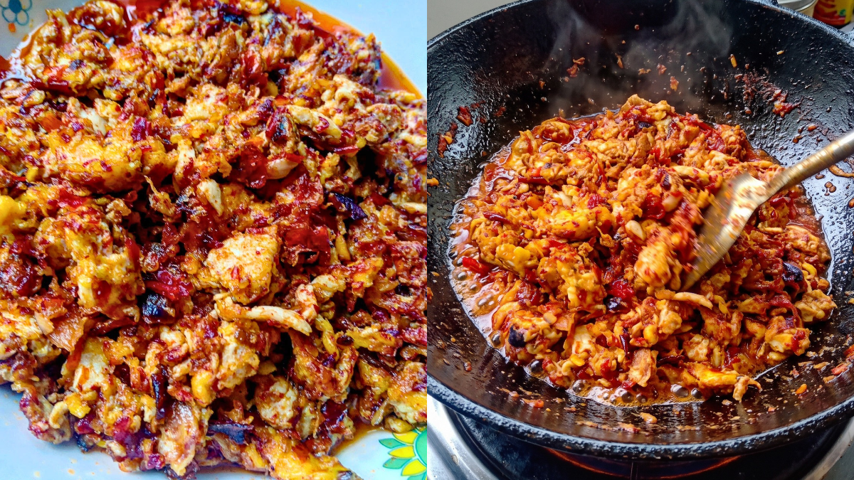 Resipi Sambal Telur Hancur, Lauk Bajet Dengan Bahan Ringkas Yang Selalu Ada Di Dapur!