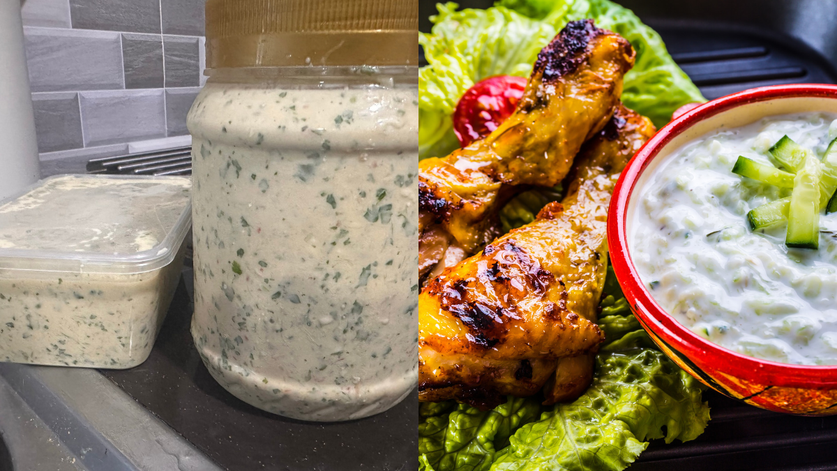 Resipi Sos Yogurt Homemade Rendah Karbohidrat, Nak Makan Dengan Salad Atau Ayam Pun Boleh!