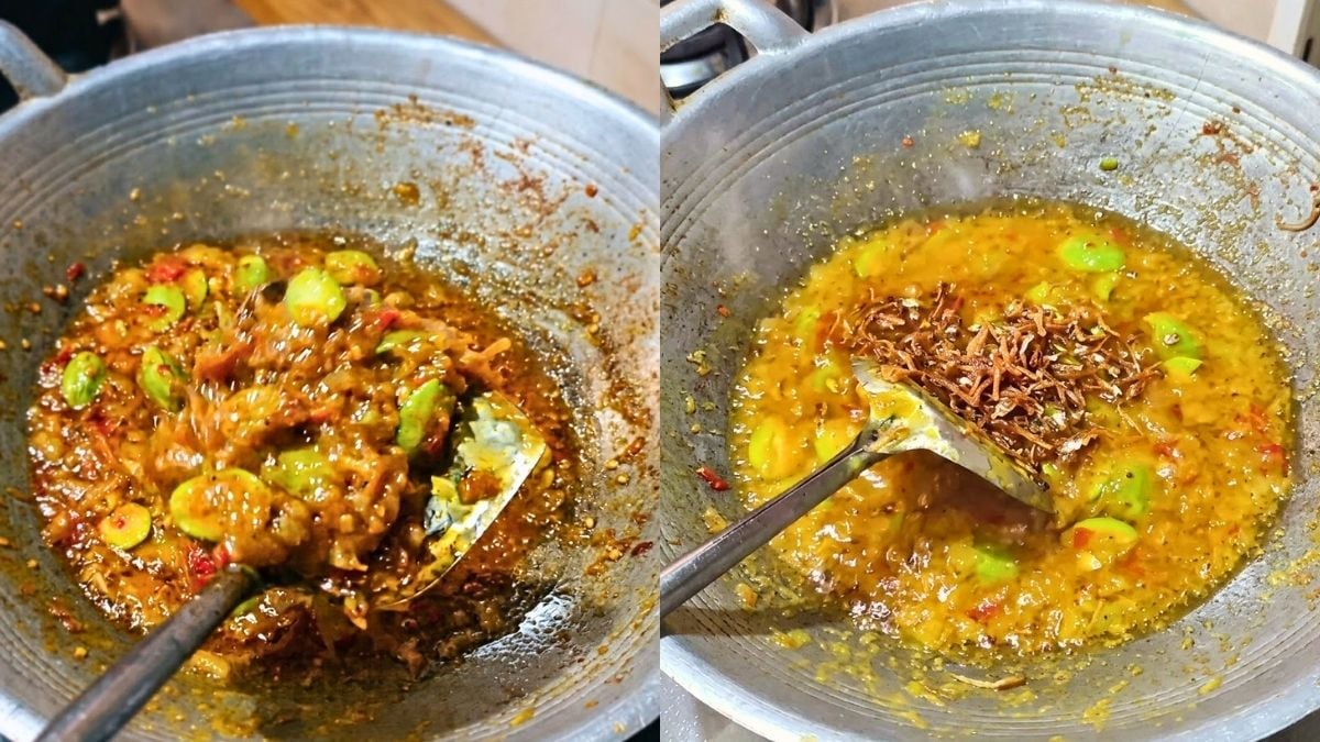 Resipi Sambal Petai Tempoyak Homemade, Rasa Masam Pedas Berlemak Memang Ngam!