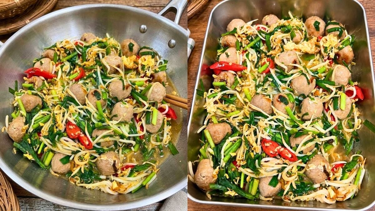 Ada Lebihan Sayur Dalam Peti Ais? Cuba Resipi Sayur Goreng Campur Bebola Daging Ini!