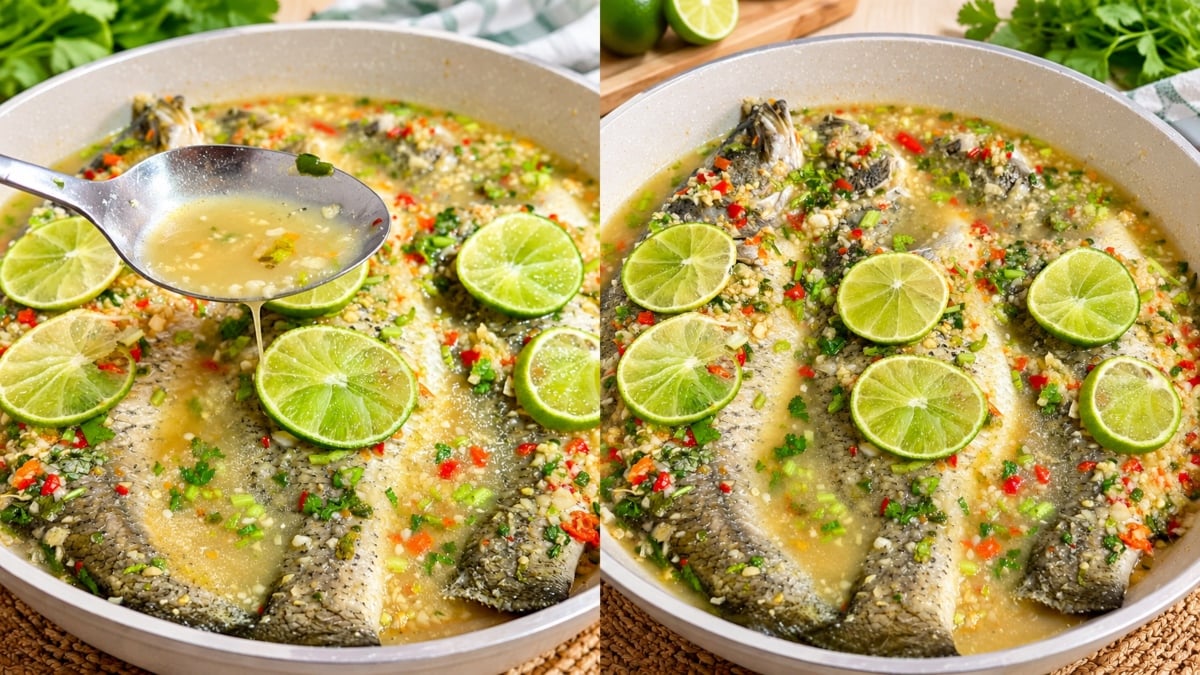 Stim Limau Ikan Siakap, Kuah Masam Pedas Yang Buat Kita Tak Cukup Sepinggan Nasi!