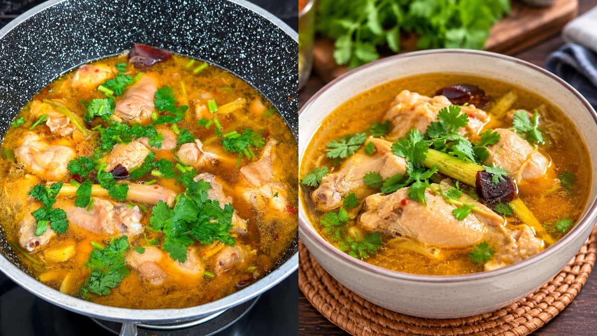 Bosan Sup Ayam Biasa? Cuba Tom Som Gai, Kuah Masam Pedas Ini Memang Buka Selera!